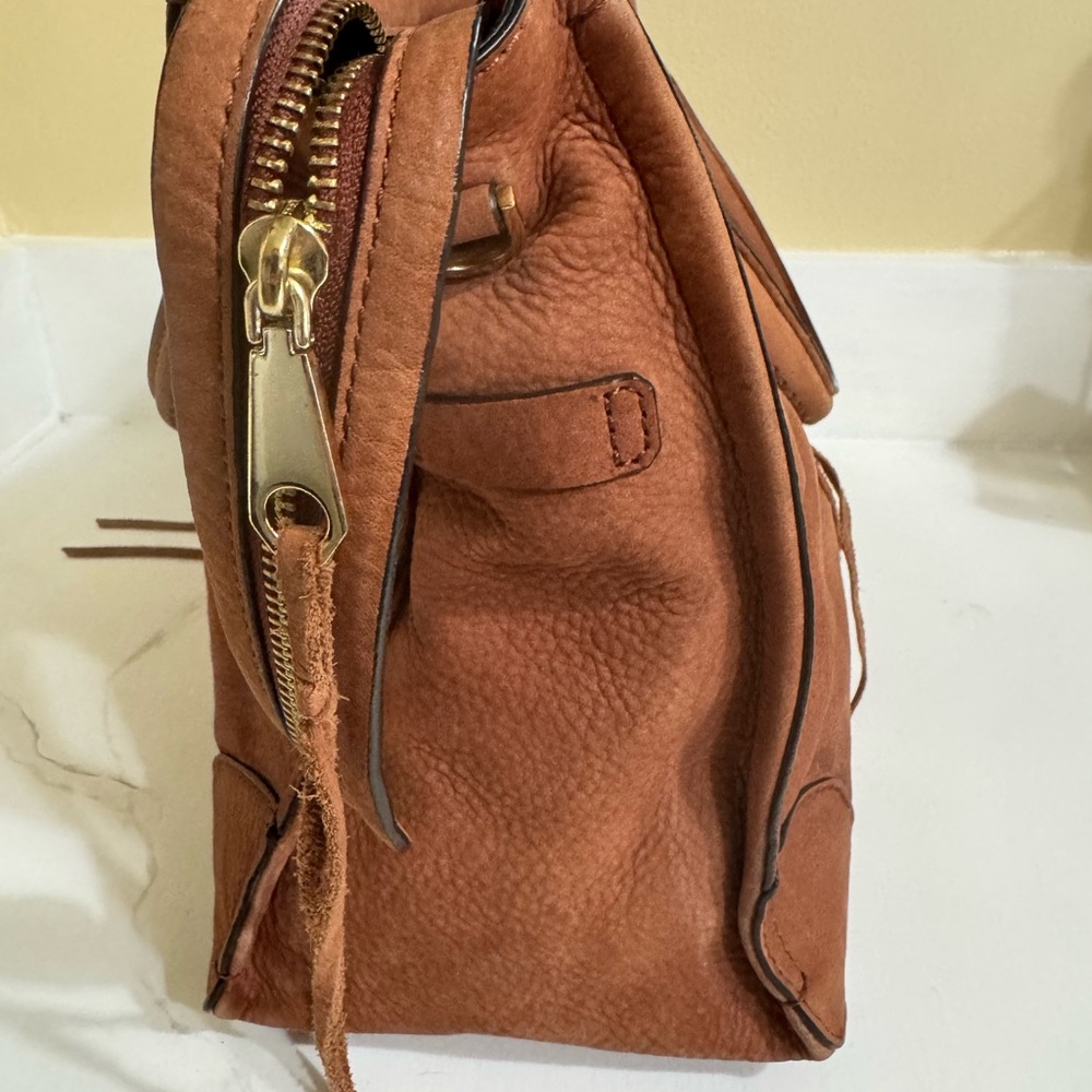Rebecca Minkoff Brown Suede Tote - Picture 6 of 13